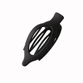 Frosted Oval Grip Fashion Large Updo (Option: Matte Black)