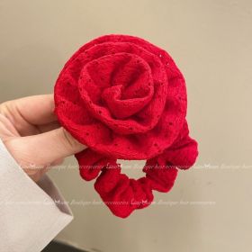 Summer Super Fairy Sweet Lace Large Intestine Hair Ring (Option: Hair Band 60)