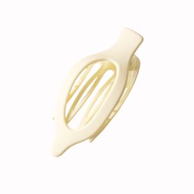 Frosted Oval Grip Fashion Large Updo (Option: Frosted Milky White)
