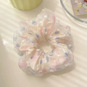 Summer Super Fairy Sweet Lace Large Intestine Hair Ring (Option: Hair Band 97)