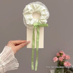 Summer Super Fairy Sweet Lace Large Intestine Hair Ring (Option: Hair Band 21)
