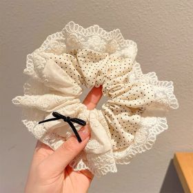 Summer Super Fairy Sweet Lace Large Intestine Hair Ring (Option: Hair Band 84)