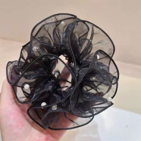 Summer Super Fairy Sweet Lace Large Intestine Hair Ring (Option: Hair Band 91)