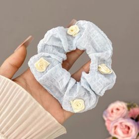 Summer Super Fairy Sweet Lace Large Intestine Hair Ring (Option: Hair Band 02)