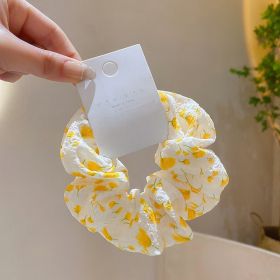 Summer Super Fairy Sweet Lace Large Intestine Hair Ring (Option: Hair Band 04)