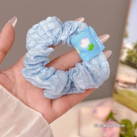 Summer Super Fairy Sweet Lace Large Intestine Hair Ring (Option: Hair Band 33)