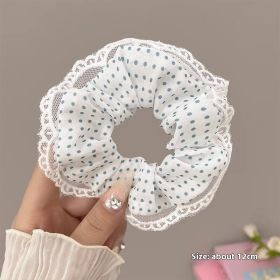 Summer Super Fairy Sweet Lace Large Intestine Hair Ring (Option: Hair Band 28)
