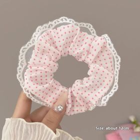 Summer Super Fairy Sweet Lace Large Intestine Hair Ring (Option: Hair Band 29)