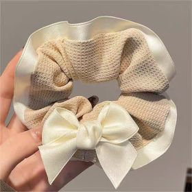 Summer Super Fairy Sweet Lace Large Intestine Hair Ring (Option: Hair Band 55)