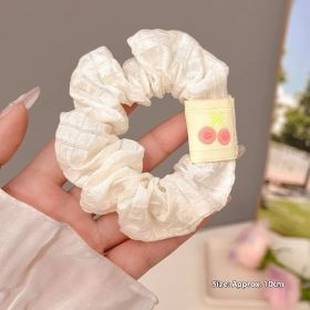 Summer Super Fairy Sweet Lace Large Intestine Hair Ring (Option: Hair Band 31)