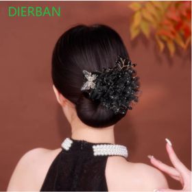 Starry Flower Hair Band Artifact For A Lazy (Option: 1pcs)