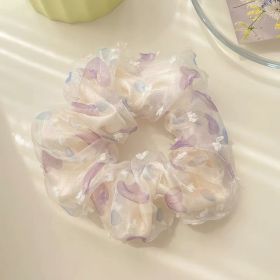 Summer Super Fairy Sweet Lace Large Intestine Hair Ring (Option: Hair Ring 93)