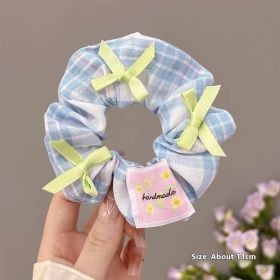 Summer Super Fairy Sweet Lace Large Intestine Hair Ring (Option: Hair Band 14)