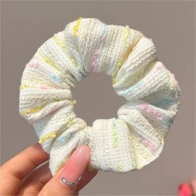 Summer Super Fairy Sweet Lace Large Intestine Hair Ring (Option: Hair Band 38)