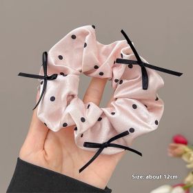 Summer Super Fairy Sweet Lace Large Intestine Hair Ring (Option: Hair Band 07)