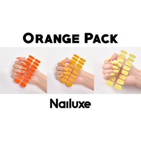 Pure Color 16 Nail Stickers (Option: Set2-1PC)
