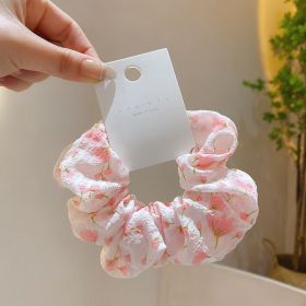 Summer Super Fairy Sweet Lace Large Intestine Hair Ring (Option: Hair Band 06)