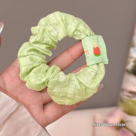 Summer Super Fairy Sweet Lace Large Intestine Hair Ring (Option: Hair Band 30)