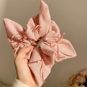 Summer Super Fairy Sweet Lace Large Intestine Hair Ring (Option: Hair Band 71)