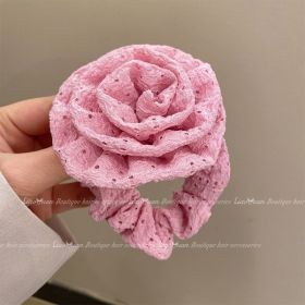 Summer Super Fairy Sweet Lace Large Intestine Hair Ring (Option: Hair Band 61)