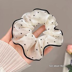Summer Super Fairy Sweet Lace Large Intestine Hair Ring (Option: Hair Band 44)