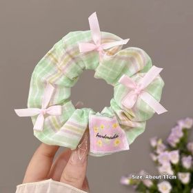 Summer Super Fairy Sweet Lace Large Intestine Hair Ring (Option: Hair Band 13)