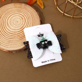 Halloween Barrettes Ghost Festival Party Festival Atmosphere Decor (Option: M3 Resin Spider-Free Size)
