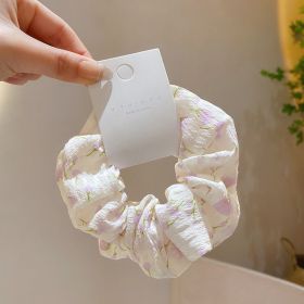 Summer Super Fairy Sweet Lace Large Intestine Hair Ring (Option: Hair Band 05)
