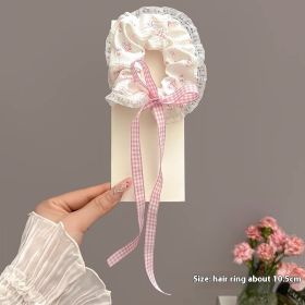Summer Super Fairy Sweet Lace Large Intestine Hair Ring (Option: Hair Band 20)