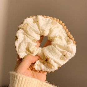 Summer Super Fairy Sweet Lace Large Intestine Hair Ring (Option: Hair Band 66)